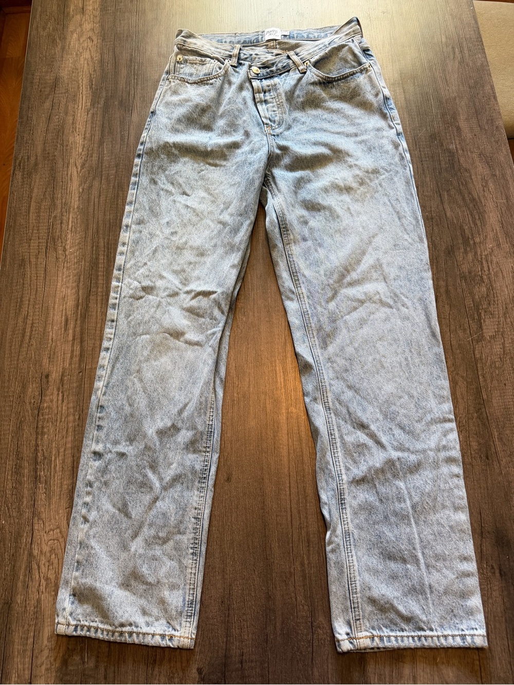 Princess Polly Light Blue Relaxed Men's Jeans